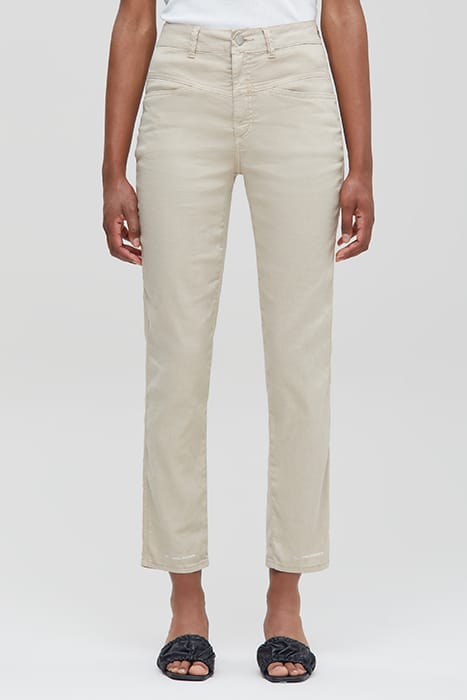 WOMEN PEDAL PUSHER PANTS GRAIN BEIGE 1