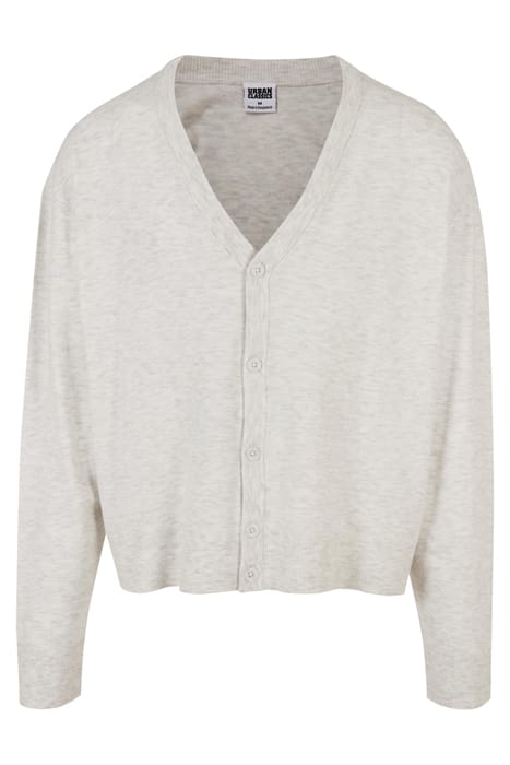 ECO MIX BOXY CARDIGAN LIGHTGREY 4