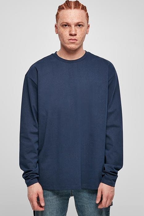 ULTRA HEAVY OVERSIZED LONGSLEEVE DARKBLUE 1