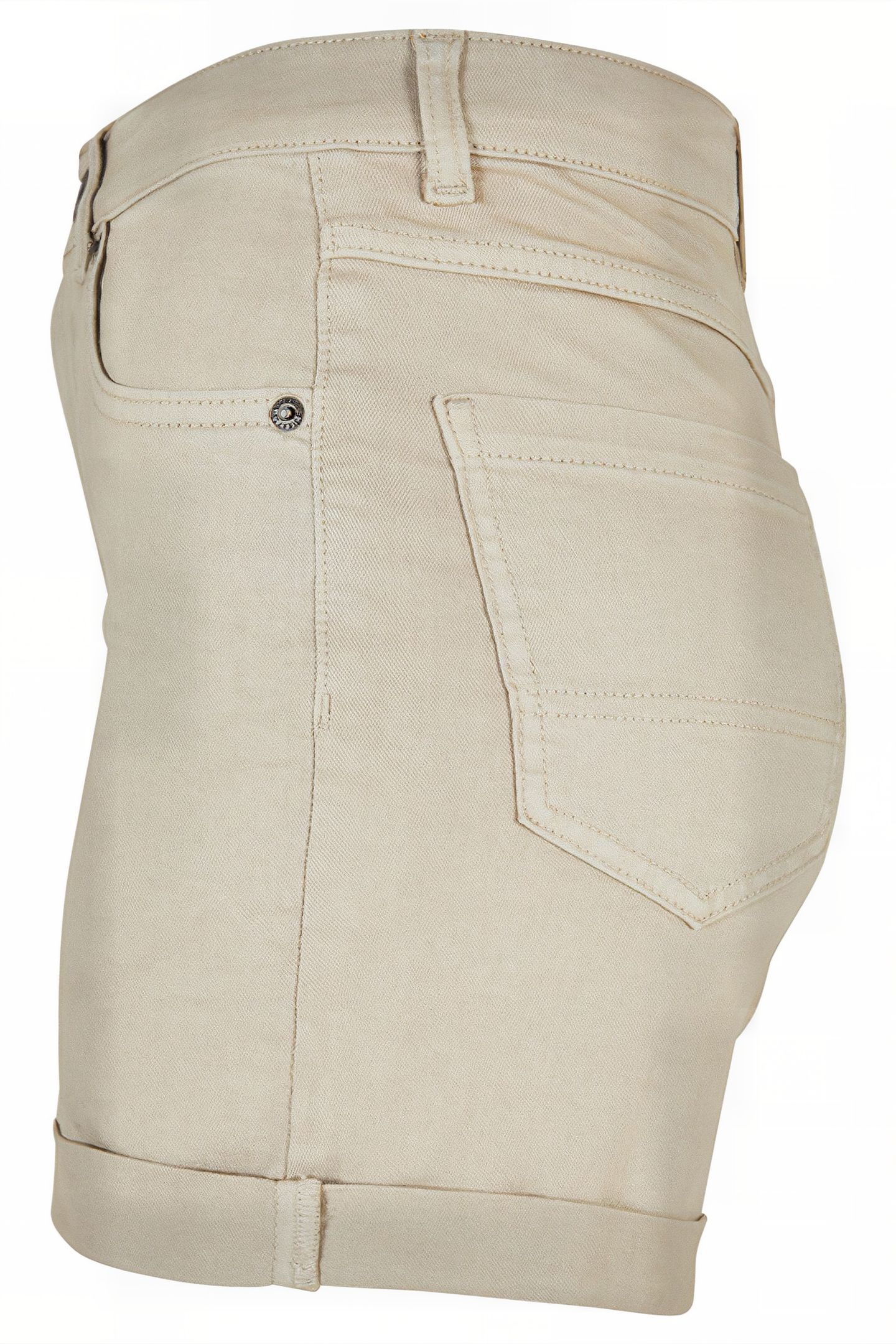 LADIES COLORED STRECH DENIM SHORTS SOFTSEAGRASS 5