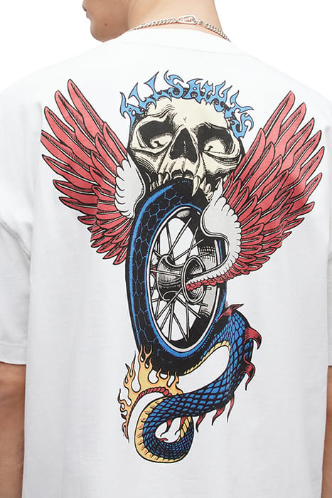 ROAD RASH SS CREW OPTIC WHITE 5