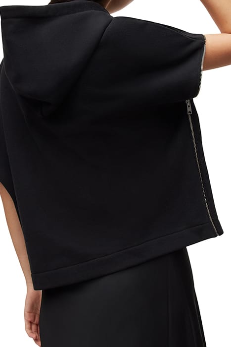 JAMIE ZIPPER HOODY BLACK 6