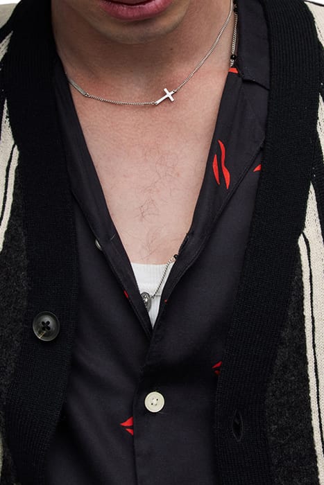 BERKLEY CARDIGAN CINDER BLACK MARL 7