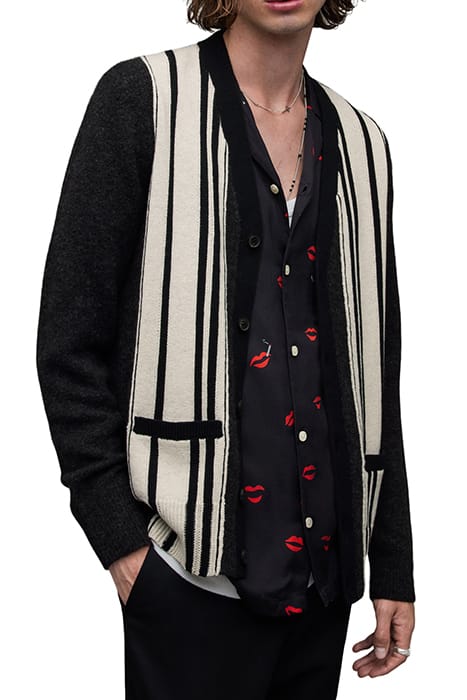 BERKLEY CARDIGAN CINDER BLACK MARL 1