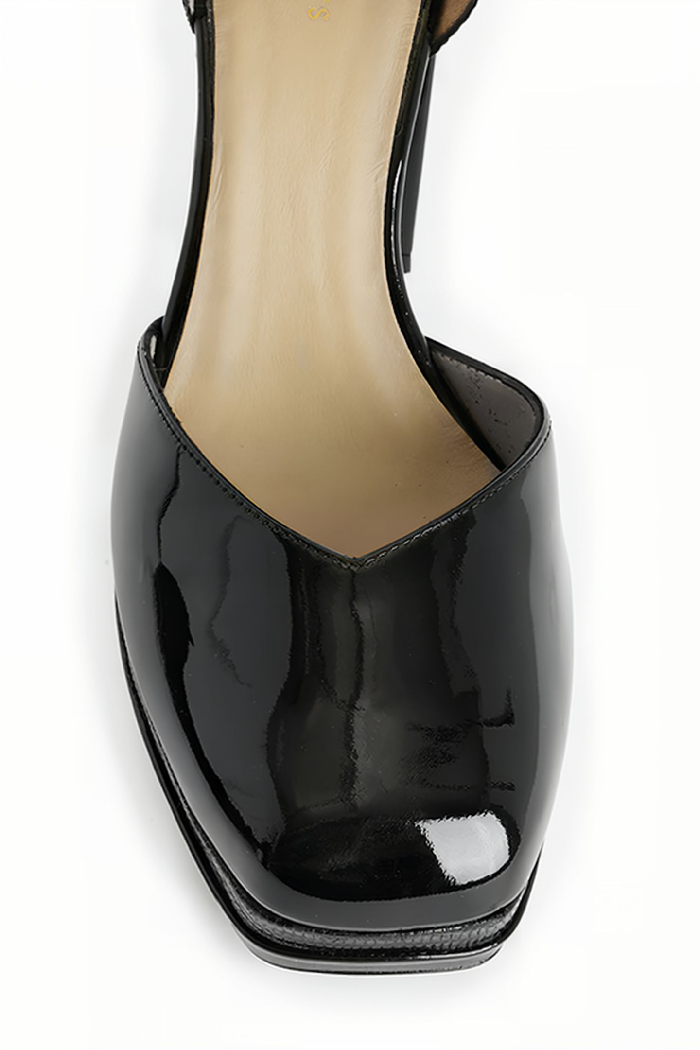 TIFFANY PLATFORM HEE BLACK SHINE 6