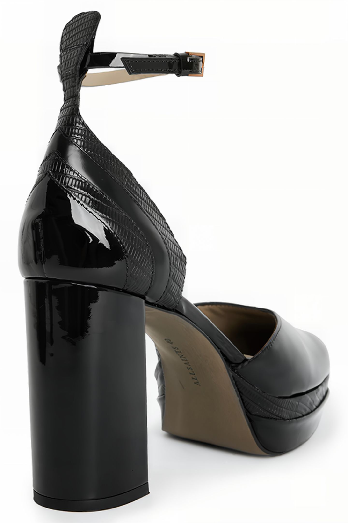 TIFFANY PLATFORM HEE BLACK SHINE 5