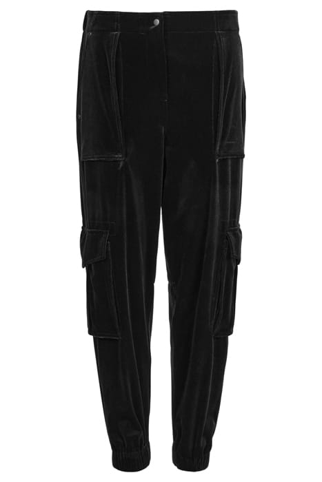 FRIEDA VELVET TROUSE BLACK 4