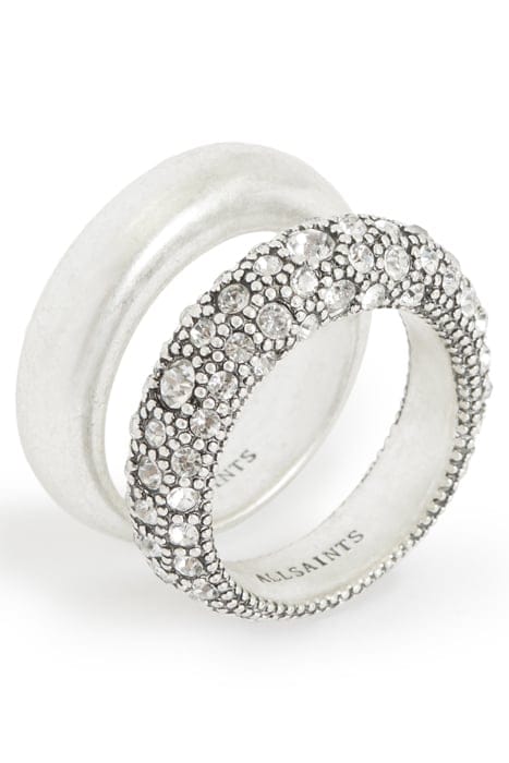CELESTE RING SET WARM SILVER 3
