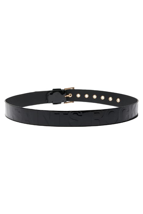 AS ROCKS PATENT BELT BLACK 3
