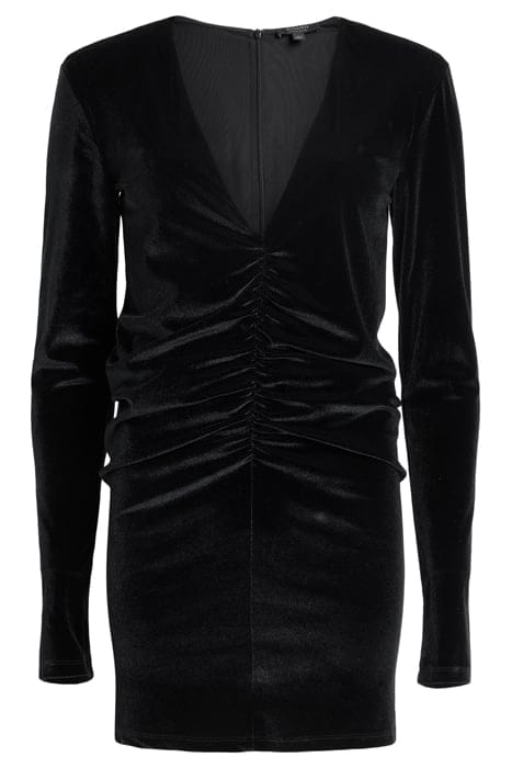 ANYA VELVET DRESS BLACK 3