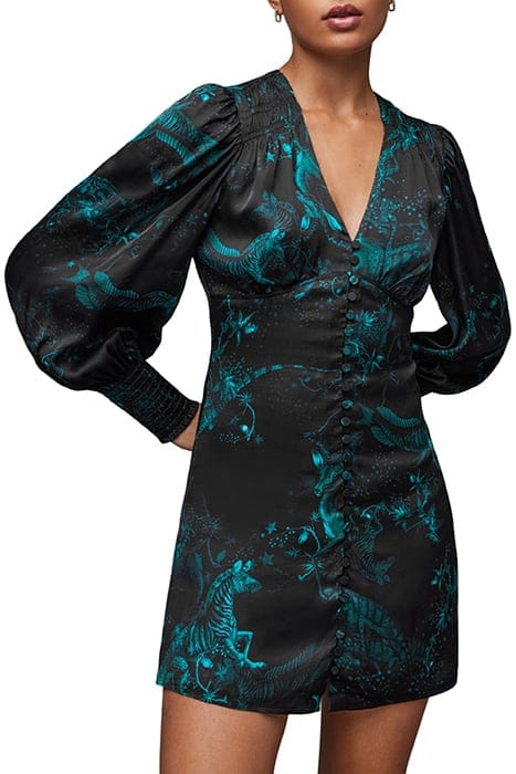 AUDEN COSMIC DRESS EMERALD GREEN 1