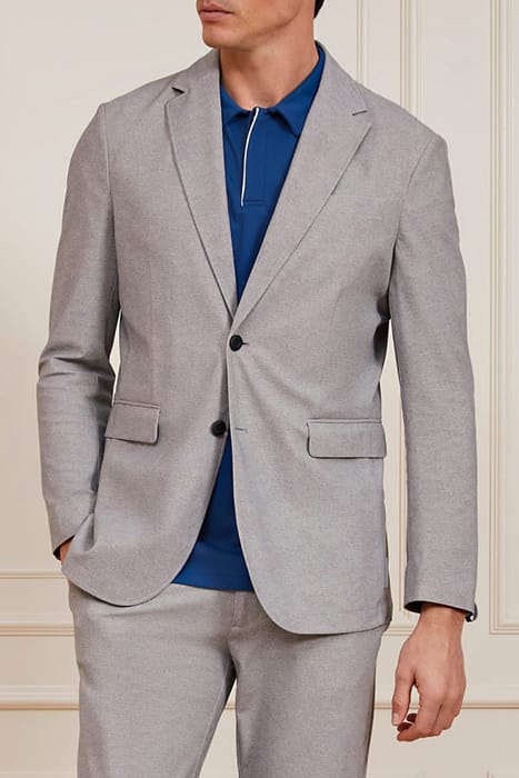 MARCIANO BY GUESS WISTON PERFORMING LIGHT WOOL GREY BLAZER E 1
