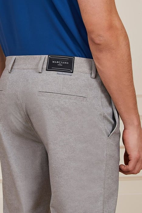 MARCIANO BY GUESS CONNOR PERFORMING LIGHT WOOL GREY CHINO EF 5