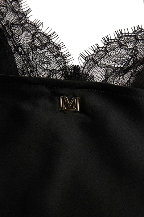 MARCIANO BY GUESS JESSICA TOP JET BLACK 7