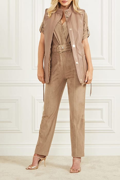 MARCIANO BY GUESS SUSY VEST TRUFFLE DUST MULTI 6