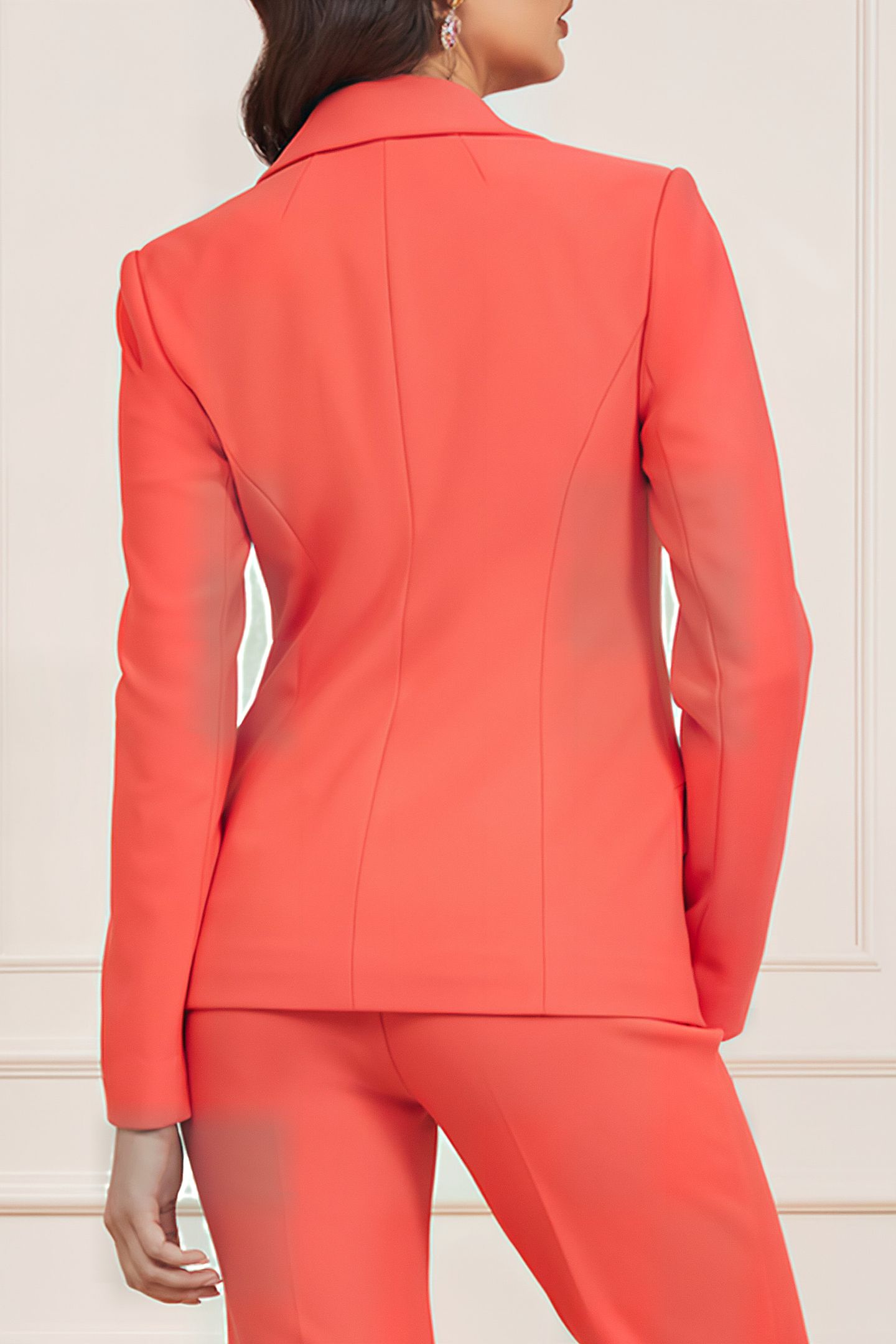 MARCIANO BY GUESS JACQUELINE BLAZER VIVACIOUS CORAL 2