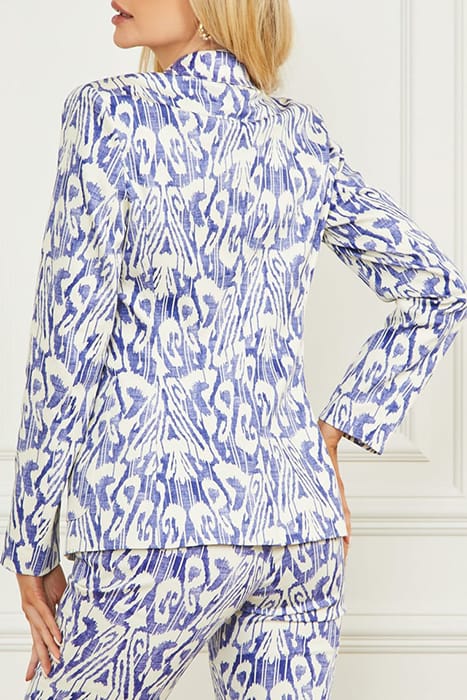 MARCIANO BY GUESS SUBSTANCE BLAZER BLUE PRINT 7