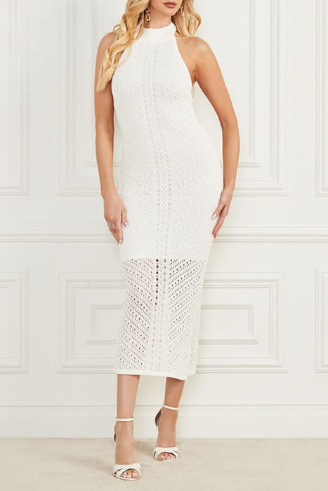 MARCIANO BY GUESS MELINE SWEATER DRESS PALE PEARL 4