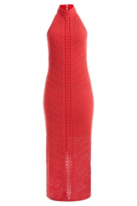 MARCIANO BY GUESS MELINE SWEATER DRESS VIVACIOUS CORAL 3