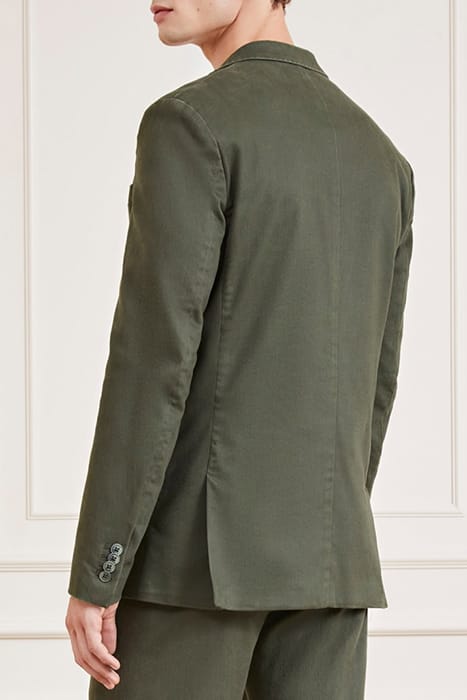 MARCIANO BY GUESS GRANT PATCH PKTS MOSSY BLAZER GREEN 2