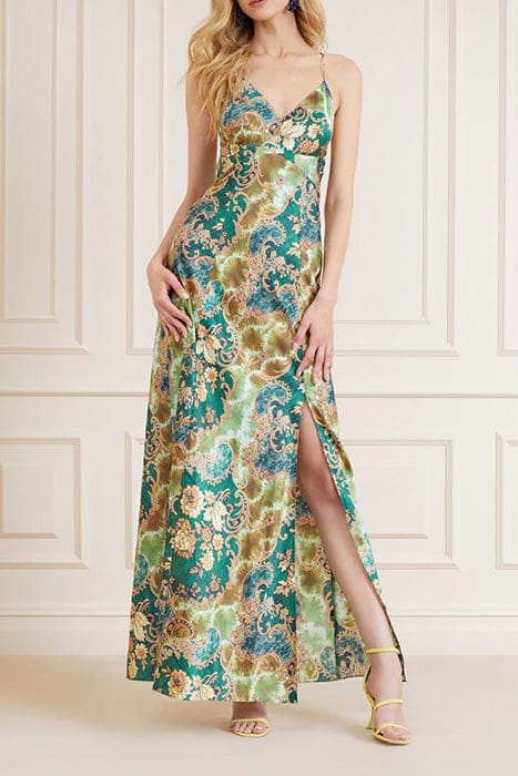 MARCIANO BY GUESS HEIRLOOM GOWN DRESS HEIRLOOM PRINT 1