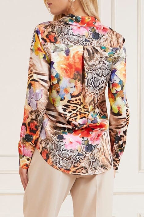 MARCIANO BY GUESS THE ICON BLOUSE PRIN WILD FLOWER FALL PRI 2