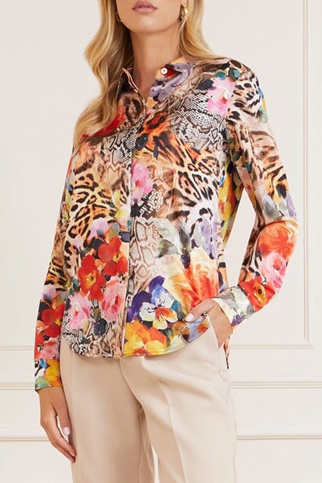 MARCIANO BY GUESS THE ICON BLOUSE PRIN WILD FLOWER FALL PRI 1