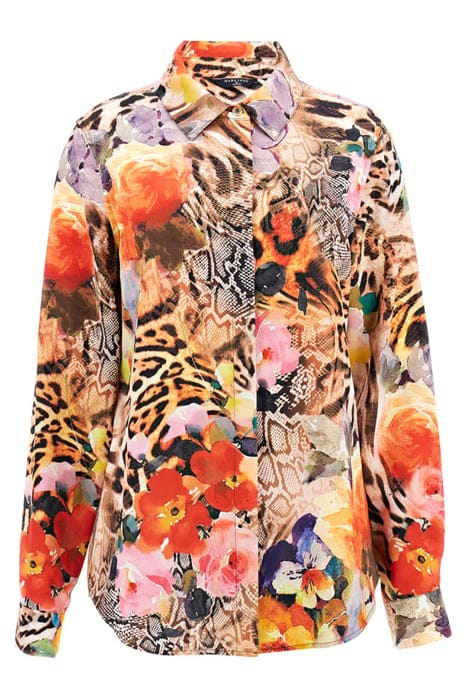 MARCIANO BY GUESS THE ICON BLOUSE PRIN WILD FLOWER FALL PRI 4