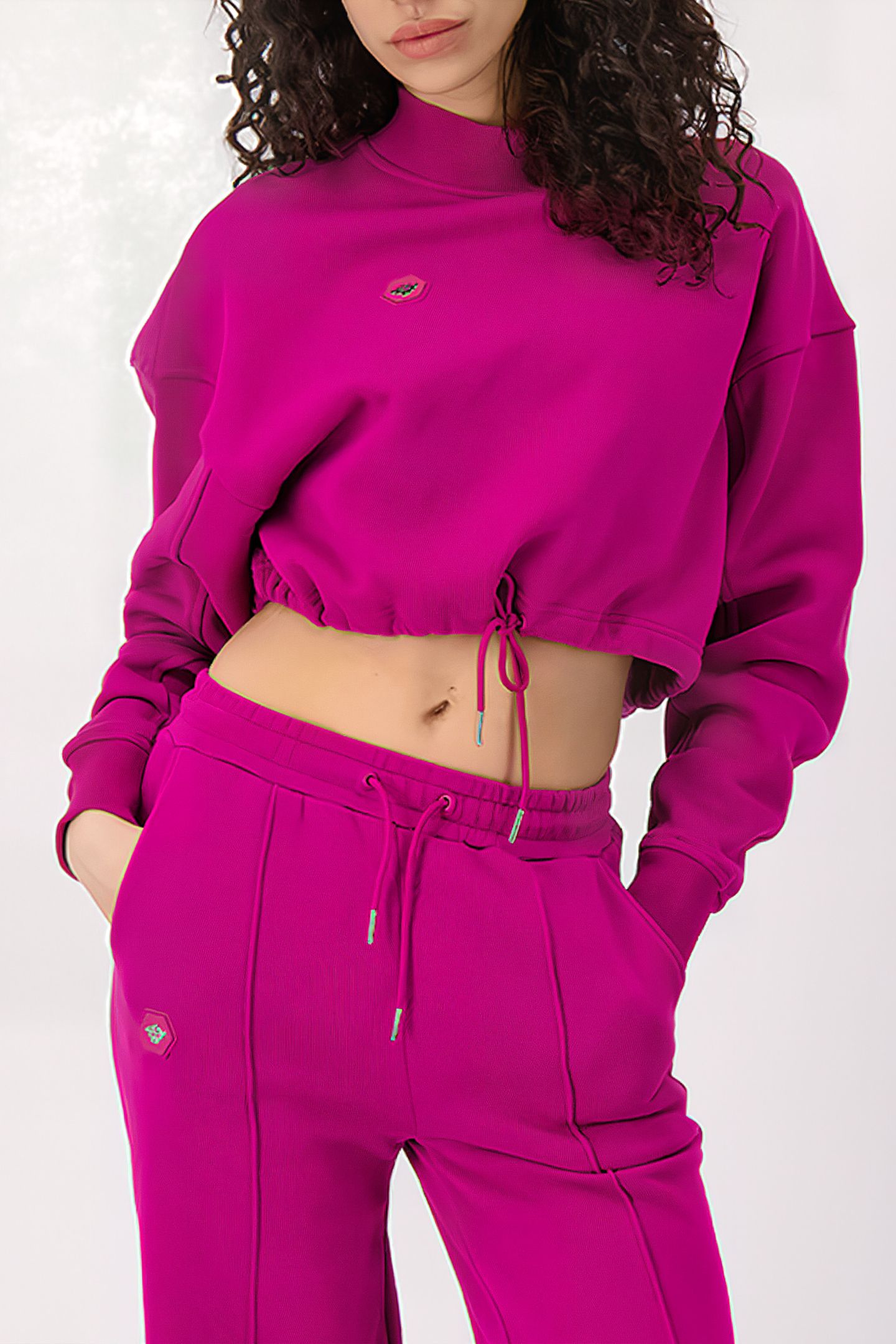 MAE CREWNECK SWEATER PINK 1
