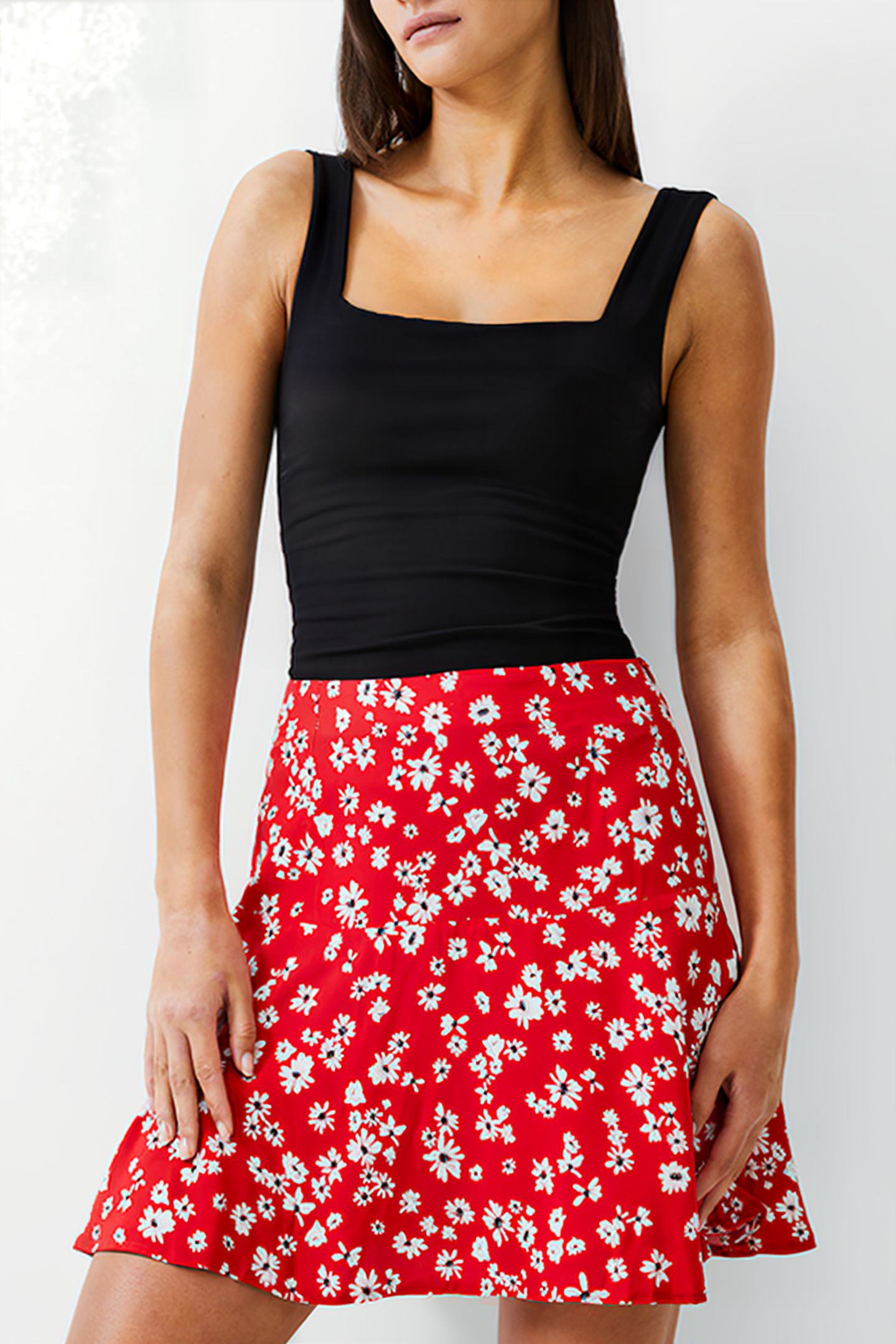 DAISY SHASTA FLIPPY SKIRT S POPPY 1