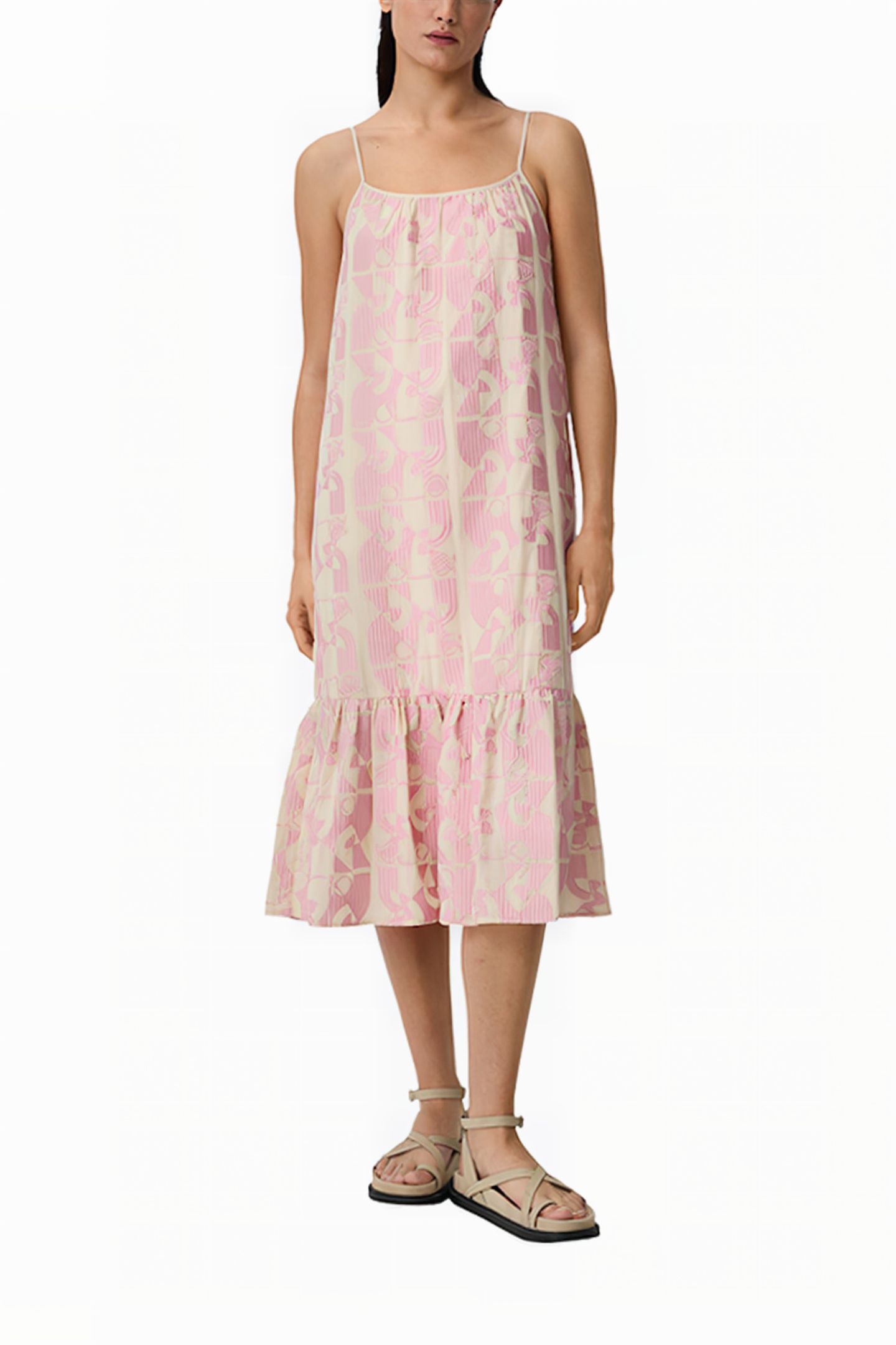 COMMA DRESSES BROWN 4