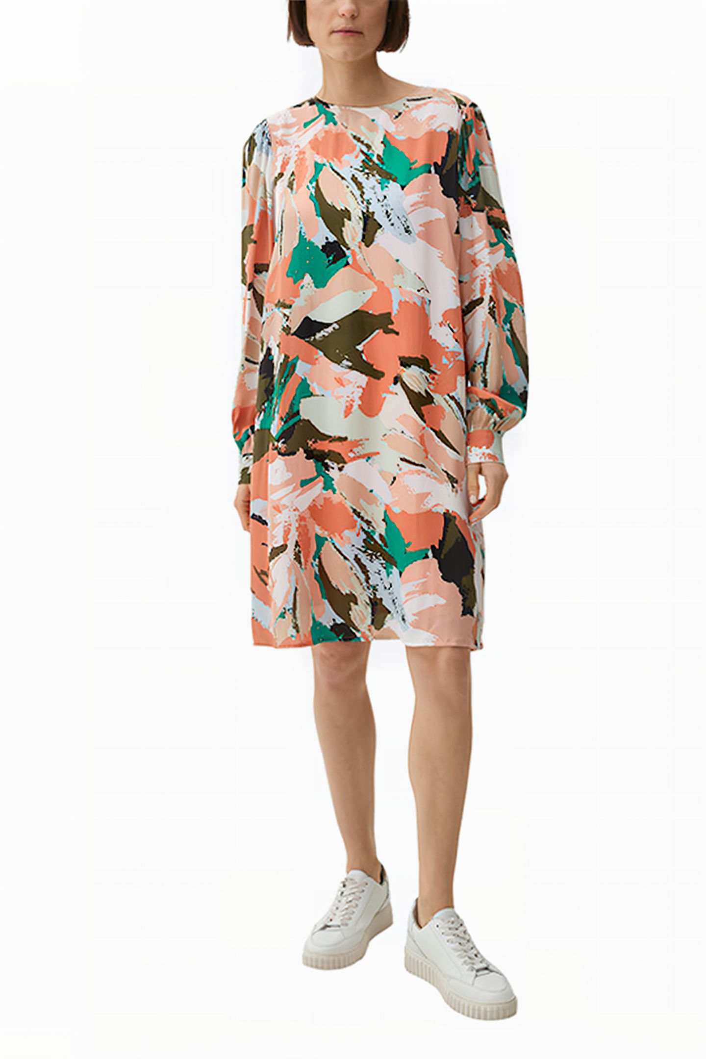 S.OLIVER DRESSES ORANGE 4