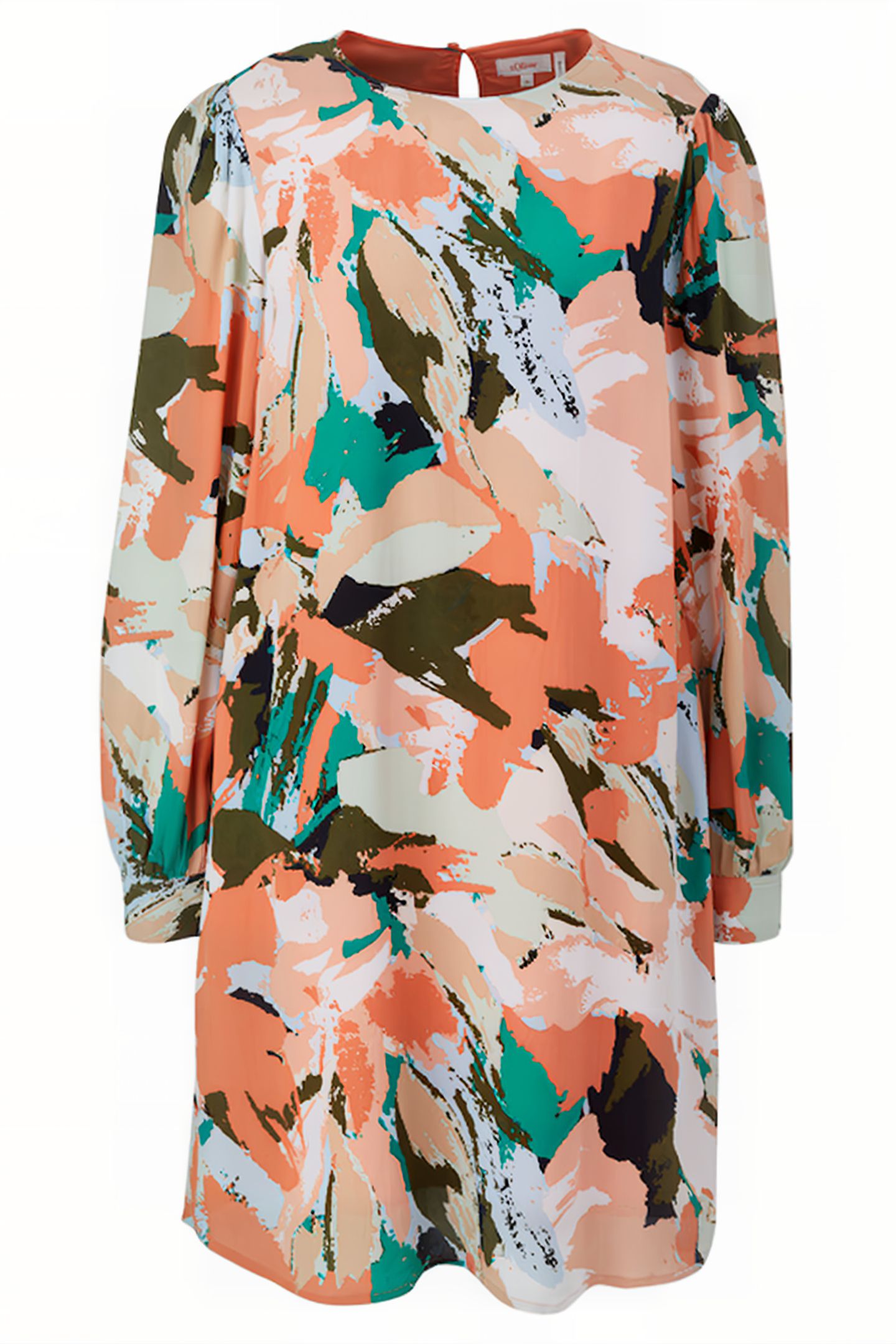 S.OLIVER DRESSES ORANGE 3