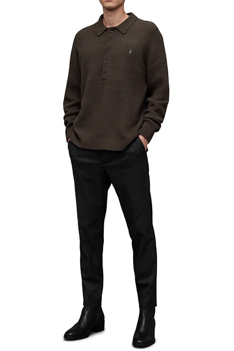 SHAPLEY LS POLO DARK IVY GREEN 3