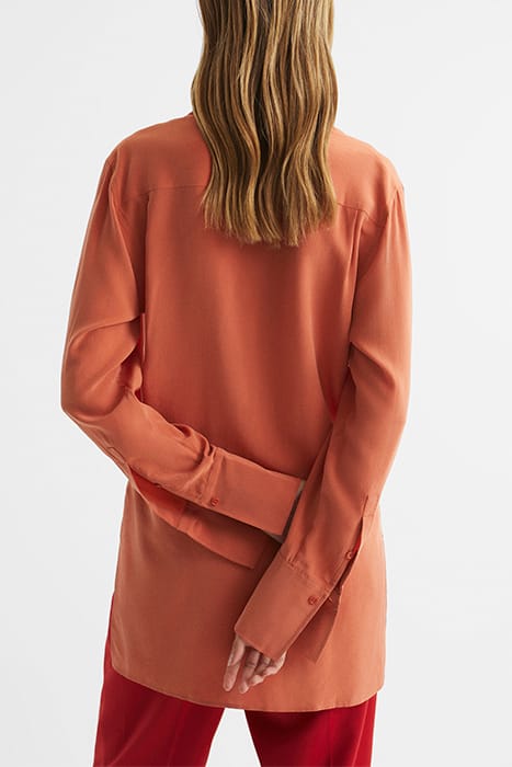 EDEN-MATTE BLOUSES — ORANGE 2