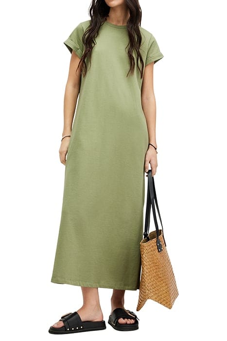 ANNA MAXI DRESS GRASS GREEN 1