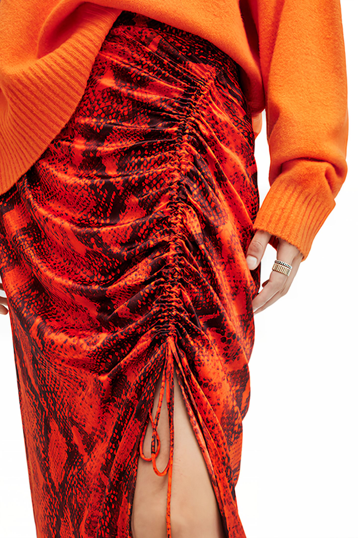 CARLA TAHOE SKIRT ZESTY ORANGE 5