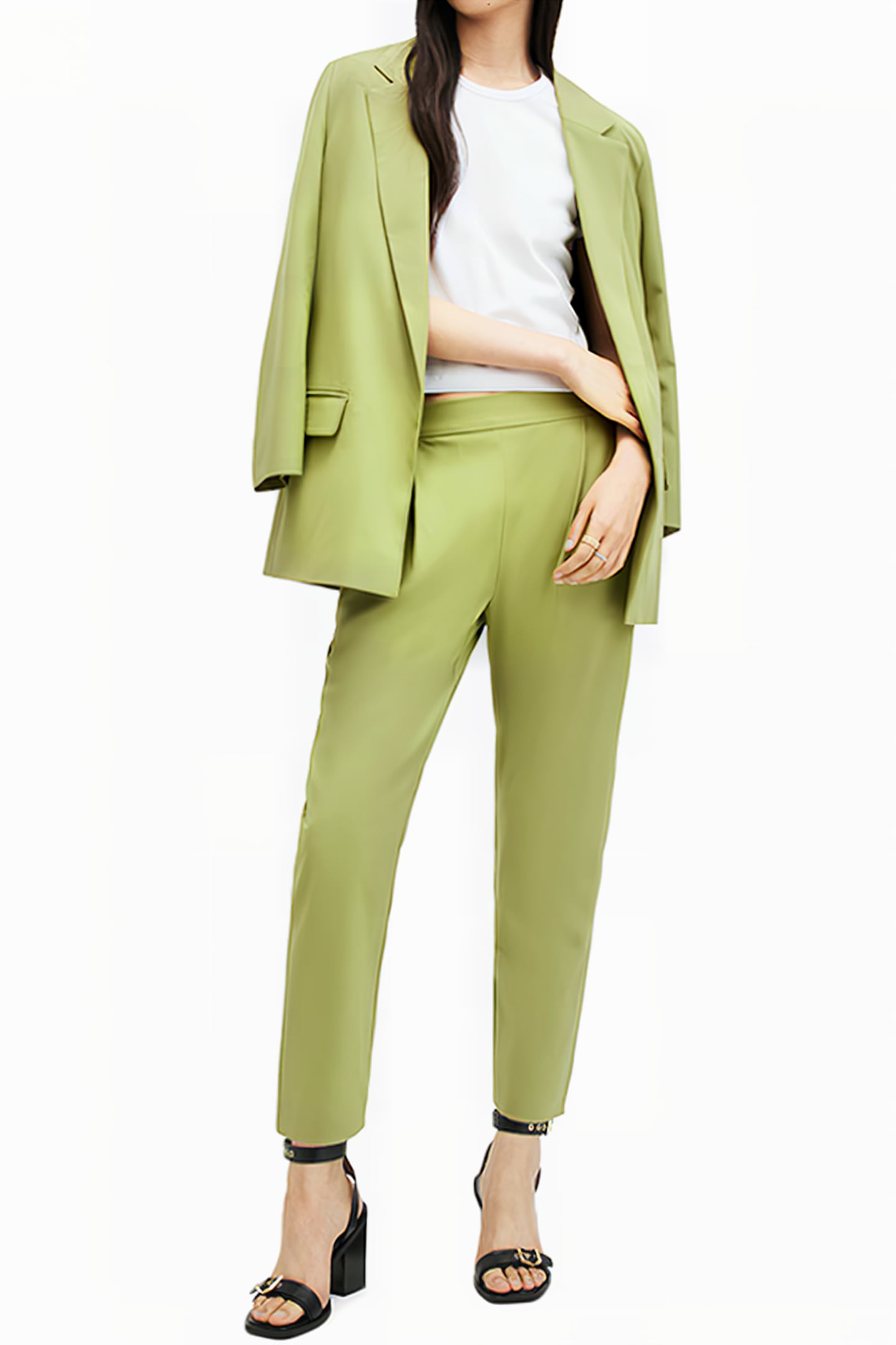 ALEIDA TRI TROUSER OLIVE GREEN 2