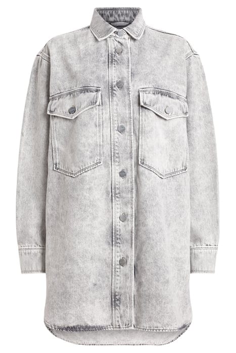 LILY SHACKET DRESS SNOW GREY 4