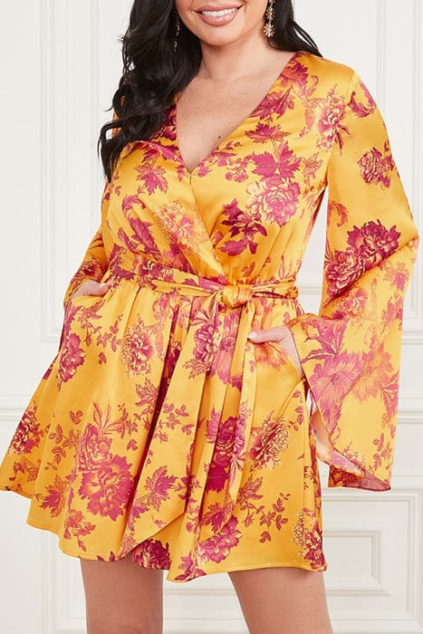MARCIANO BY GUESS EMAYA ROMPER EDEN PRINT 1