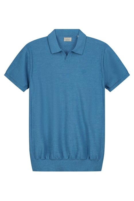 DS_MERCURY SHORT SLEEVE POLO AEGEAN BLUE 3