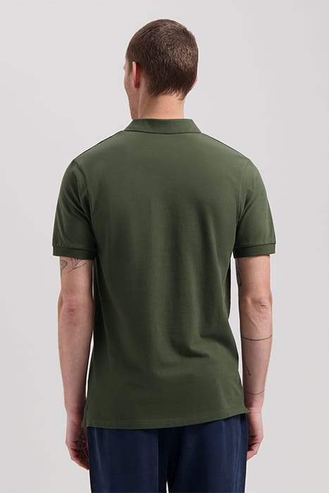 DS-BOWIE V-NECK POLO DARK ARMY 2