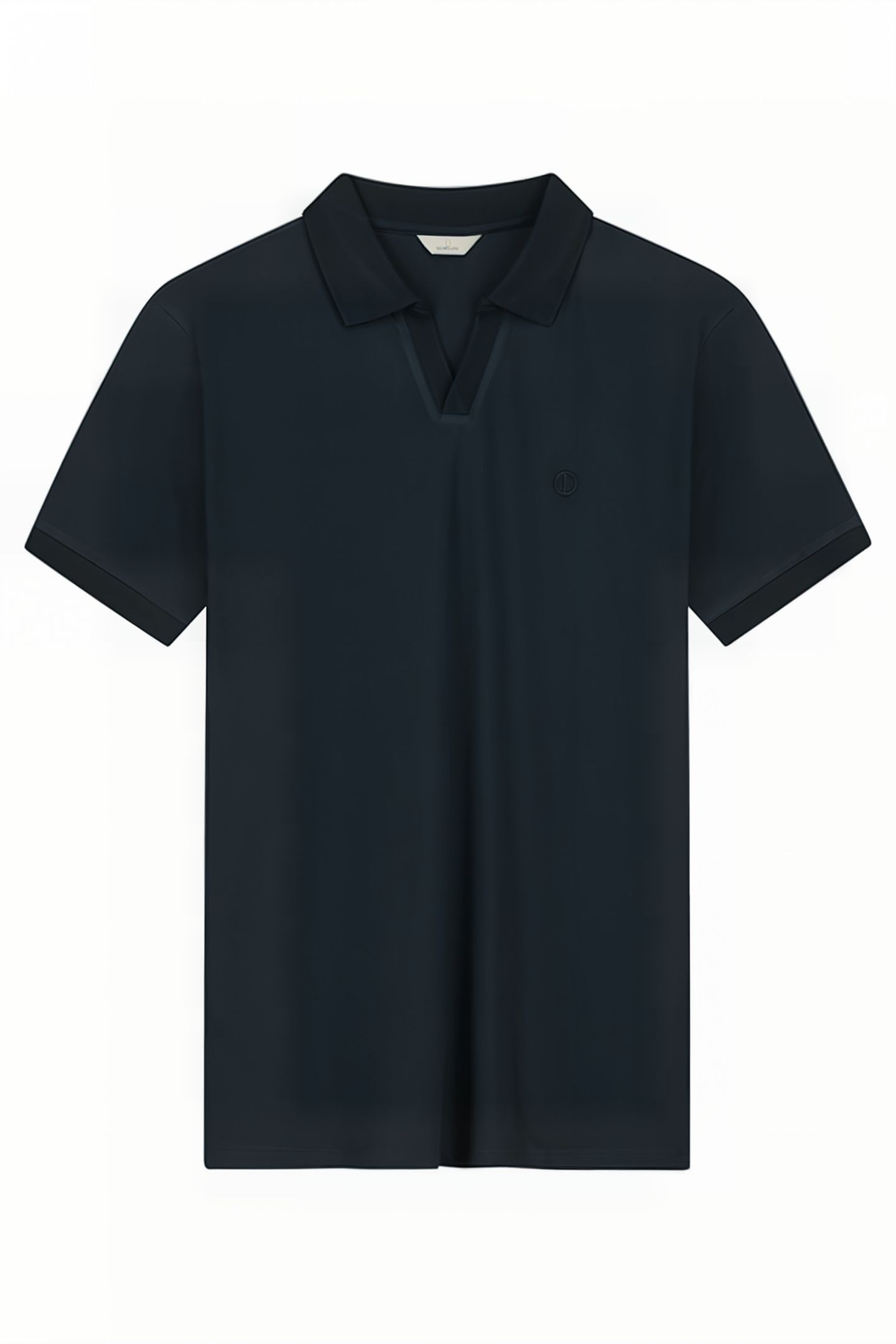 DS_BOWIE V-NECK POLO DK. NAVY 3