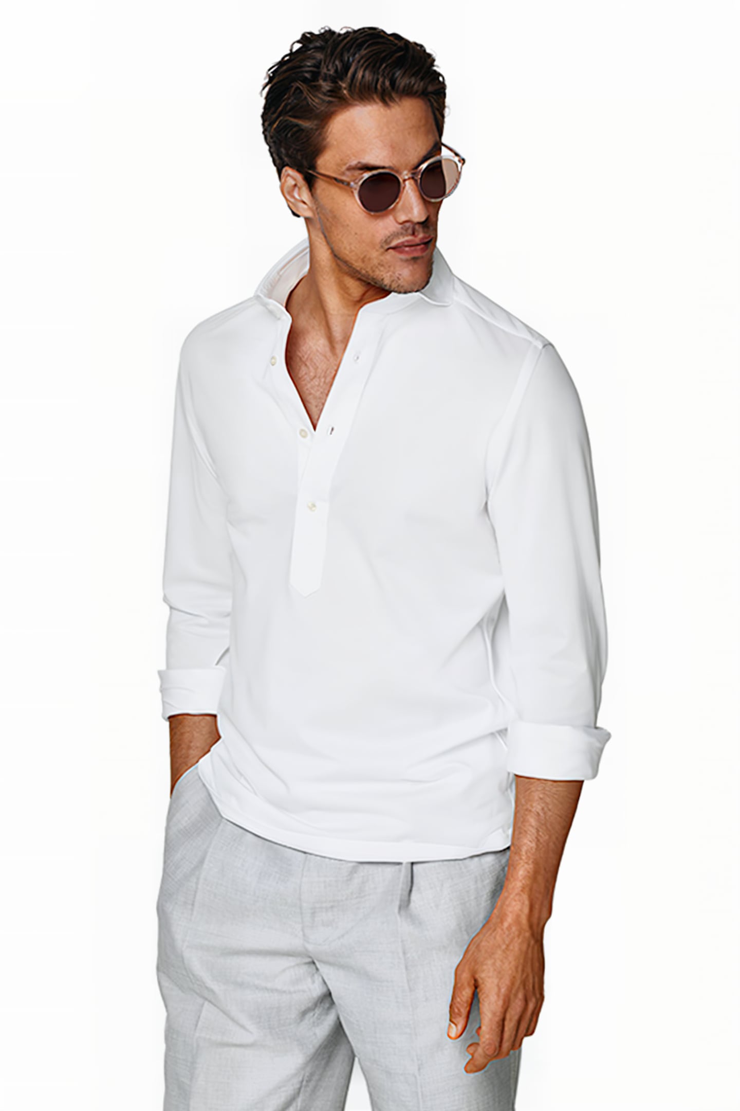 KNITTED POPOVER WHITE 1