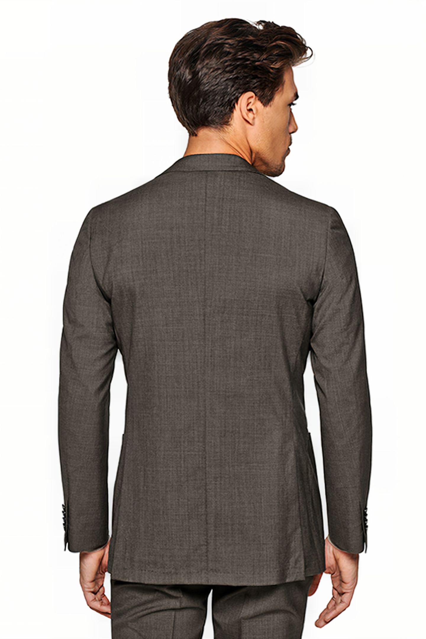 SUIT-TAUPE MID BROWN 5