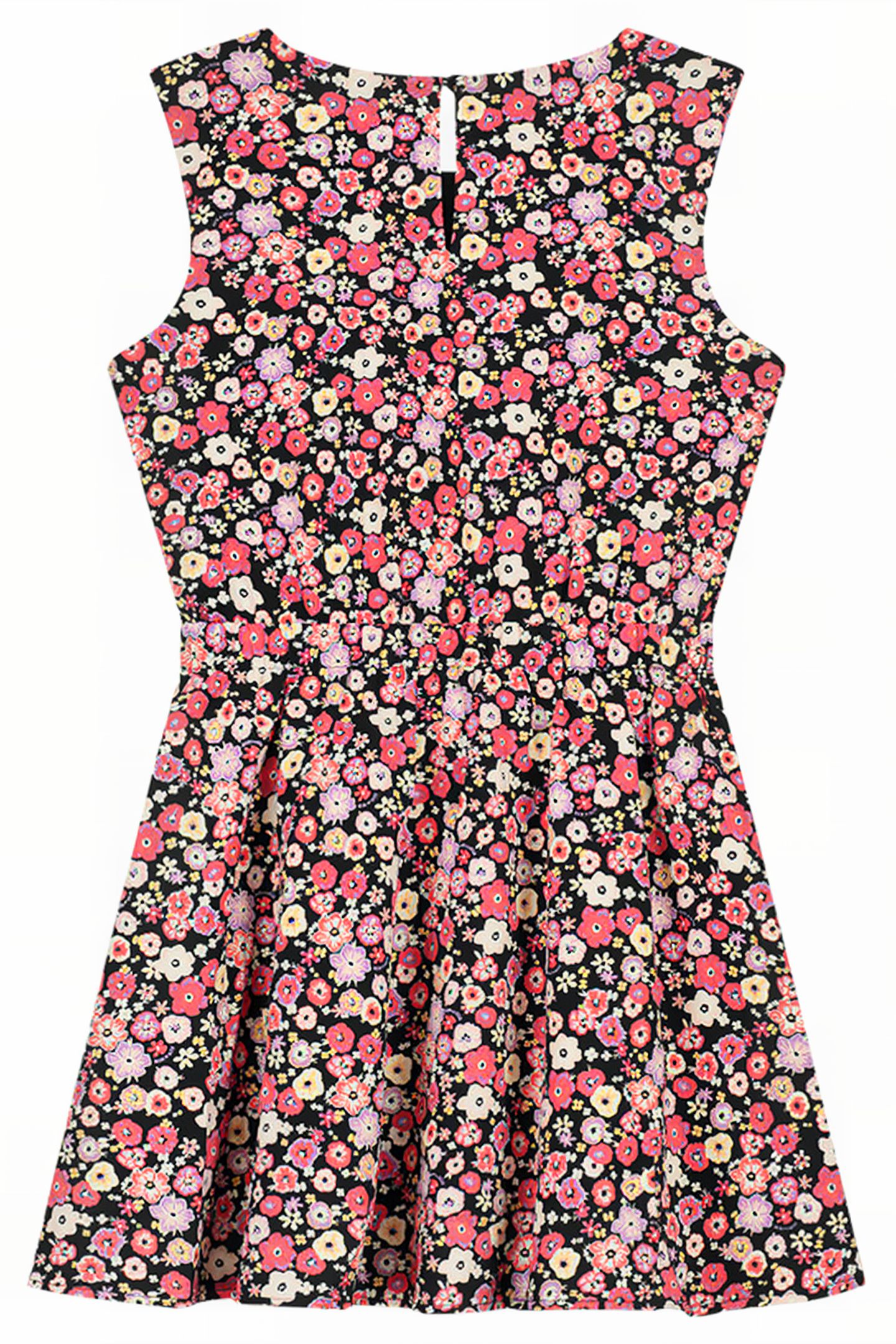 NORA DRESS CANDY PINK/BLACK 2