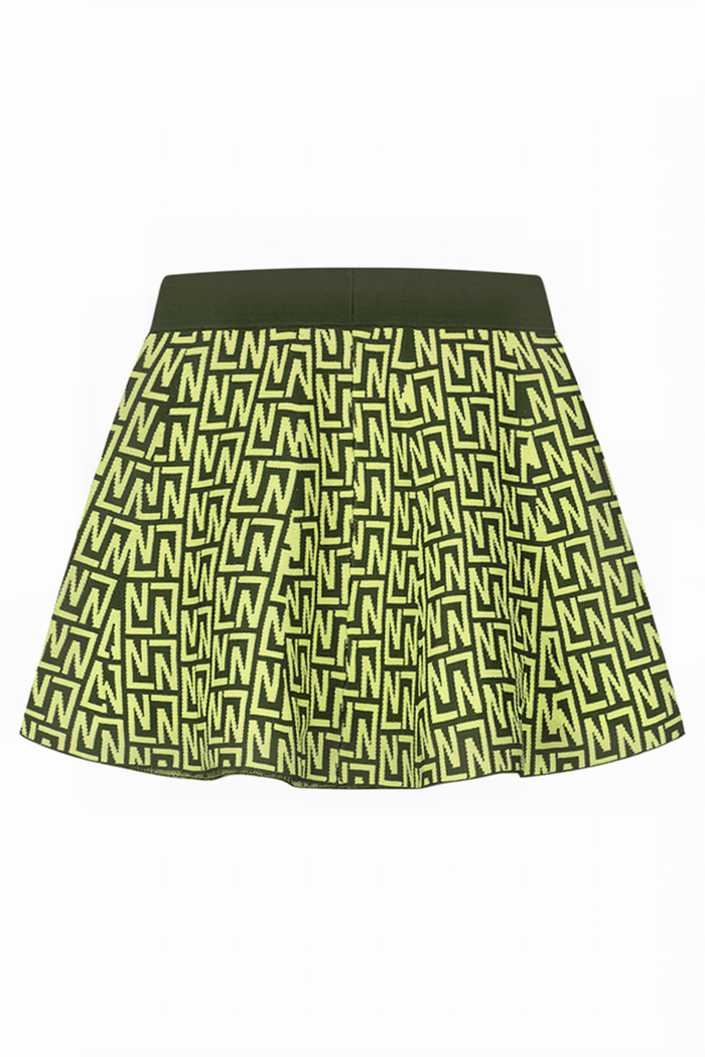 INDIE SKIRT DARK GREEN/BRIGHT GREEN 2