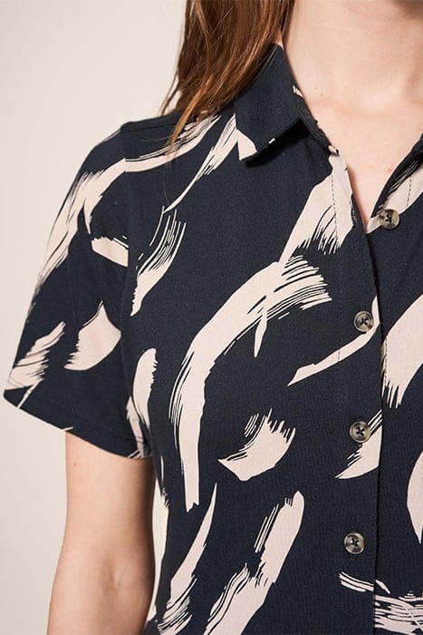 RUA JERSEY SHIRT DRE BLACK PRINTED 5