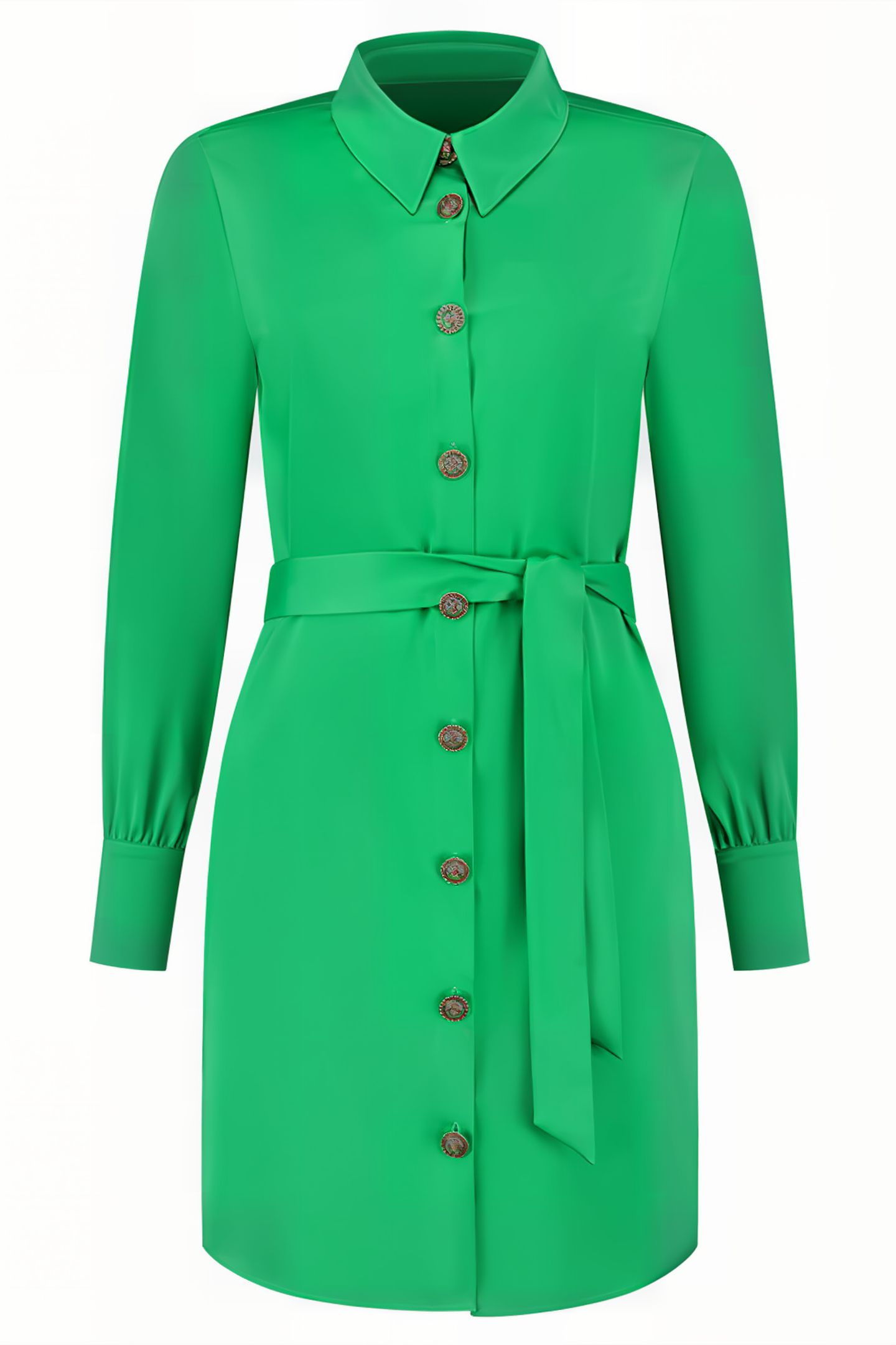 RAFI DRESS FERN GREEN 1