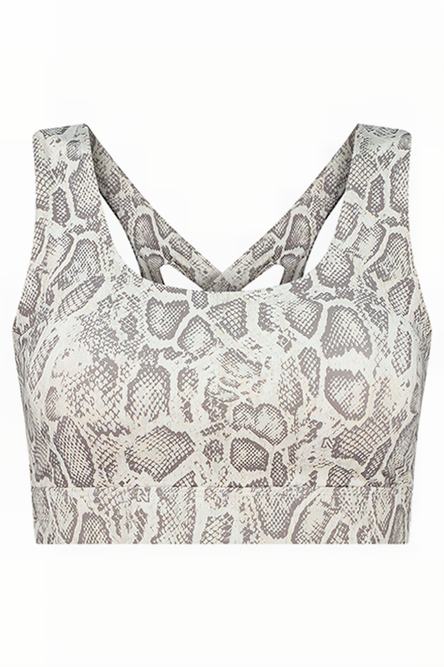 SNAKE SPORT BRA CREAM 1